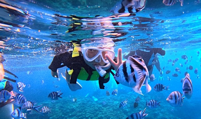 [보트엔트리] 오키나와 푸른동굴 스노클링 투어 (한국어 진행)