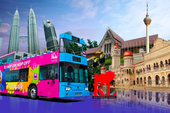 Kuala Lumpur: Hop-On Hop-Off Bus Ticket