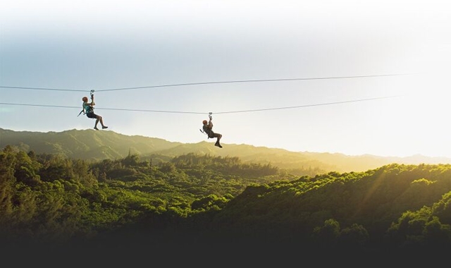 Hawaii Oahu Climb Works Keana Farms North Shore Zipline Tour
