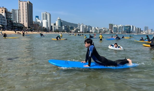 부산 광안리 서프마린 서핑 강습 & 렌탈