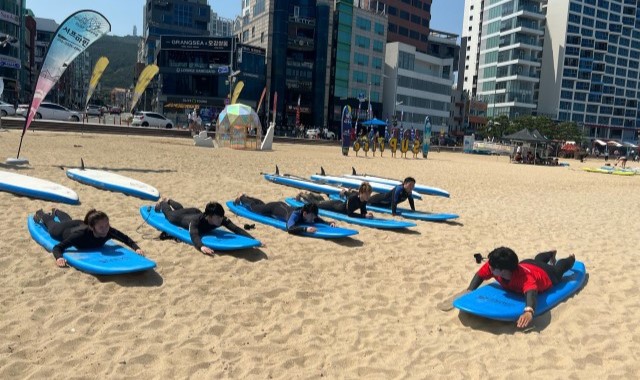 부산 광안리 서프마린 서핑 강습 & 렌탈