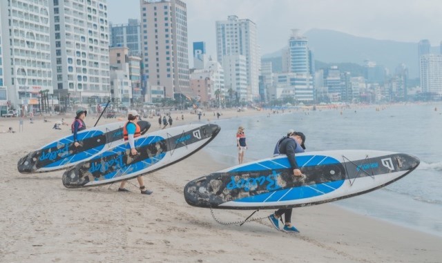 부산 광안리 서프마린 서핑 강습 & 렌탈