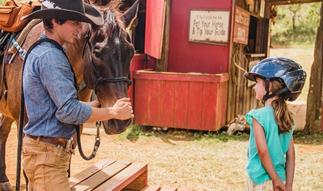 하와이 오아후 건스탁 랜치 승마 체험
