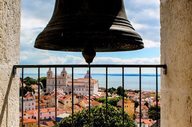 リスボン・サン・ジョルジェ城のタワー入場券&ドリンク