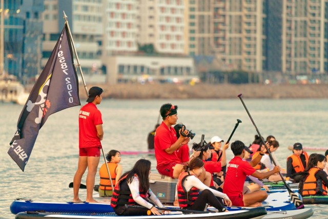 부산 광안리 서프마린 선셋 패들보드 강습 & 렌탈