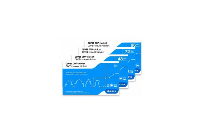 Amsterdam GVB Travel Ticket