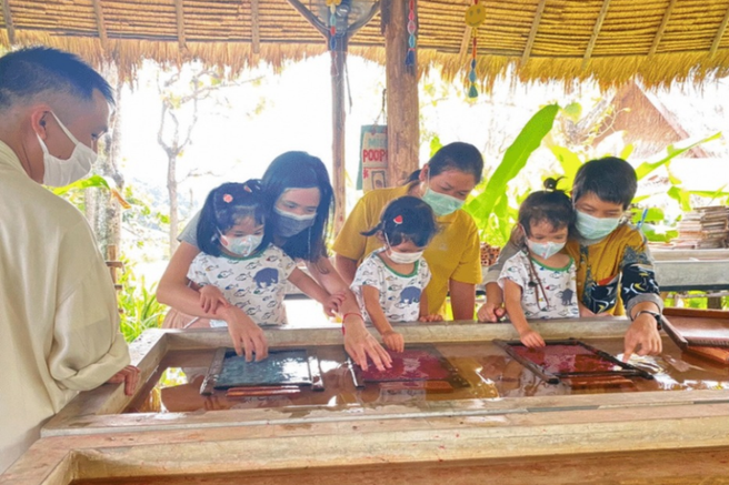 치앙마이 애니멀 키즈 투어 (엘리펀트 푸푸 페이퍼 파크, 꿀벌 정원, 타이거 킹덤)