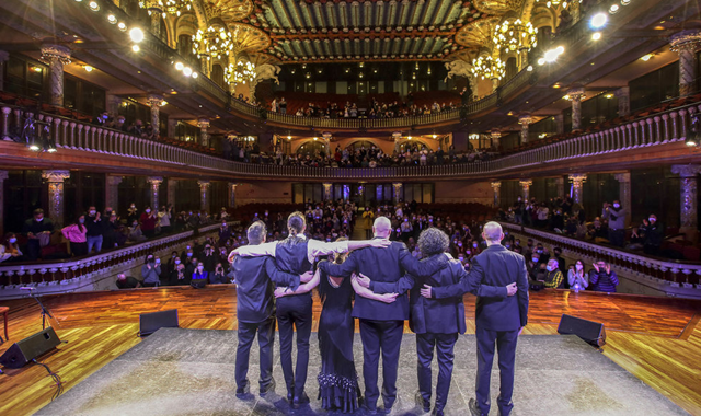 バルセロナ・ギタートリオ＆フラメンコダンス公演チケット(カタルーニャ音楽堂)