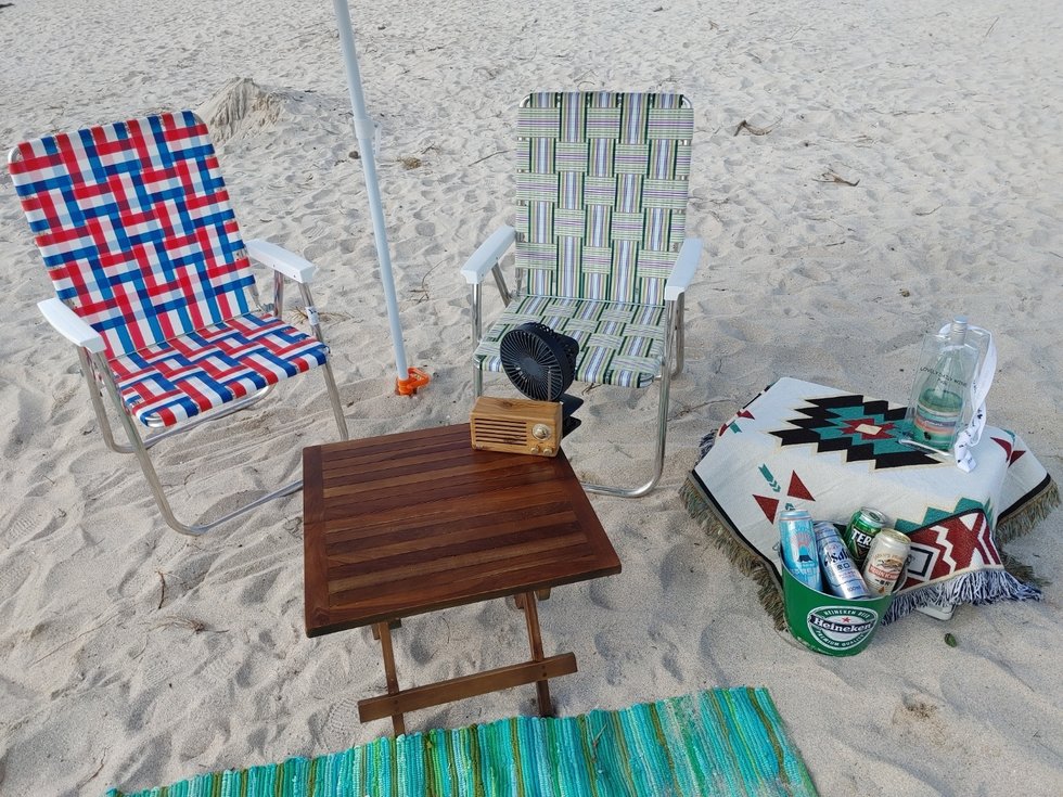 '욜로올레제주' 파라솔 피크닉 & 캠핑 용품 대여