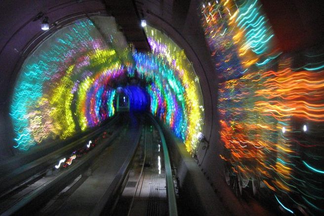 上海 外灘観光トンネル 乗車チケット