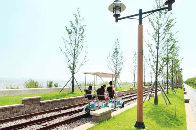 Yeongjong: Seaside Rail Bike Ticket