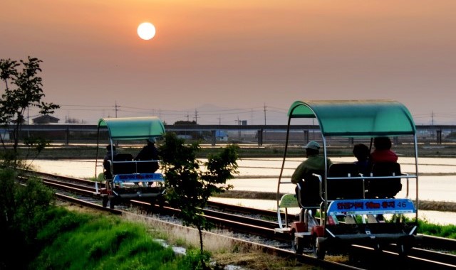 아산 레일바이크 탑승권