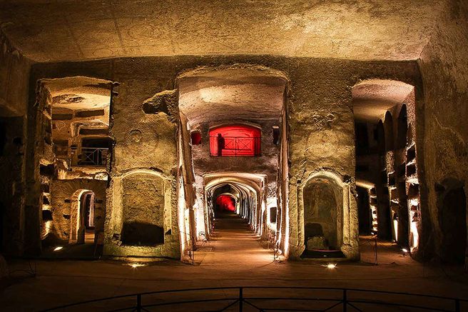 Naples Underground City Bourbon Tunnel Guided Tour & Ticket