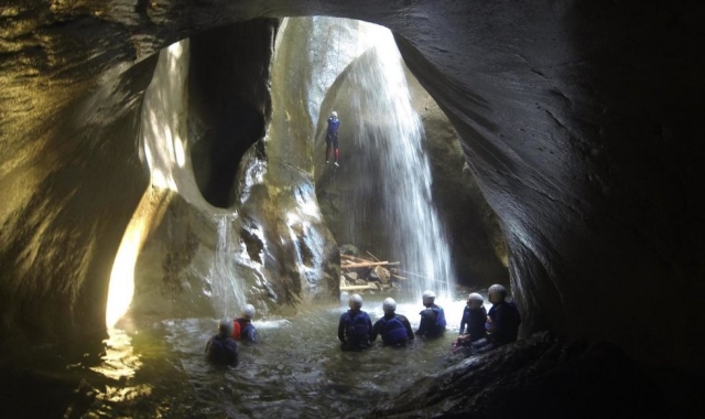 스위스 인터라켄 캐녀닝 클리 슐리에레 (상급 코스)