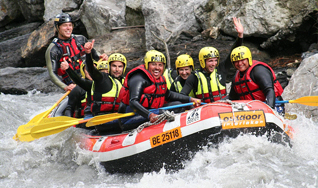 인터라켄 브리엔츠 호수 패밀리 래프팅 체험