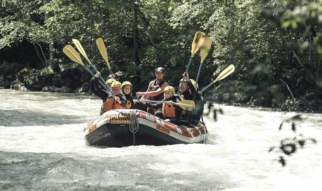 인터라켄 브리엔츠 호수 패밀리 래프팅 체험
