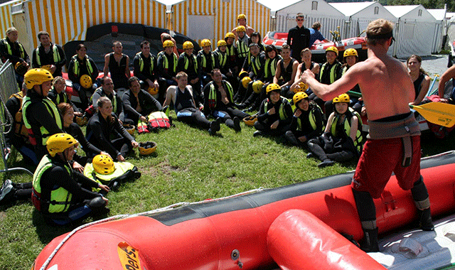 인터라켄 브리엔츠 호수 패밀리 래프팅 체험