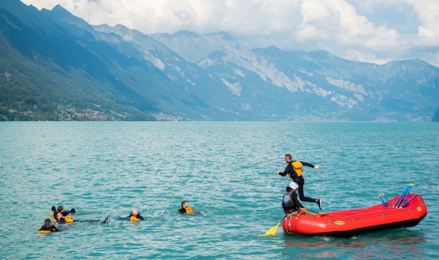인터라켄 루취네강 래프팅 체험