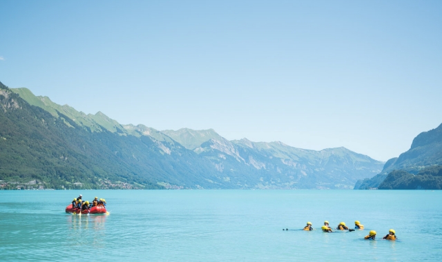 인터라켄 루취네강 래프팅 체험