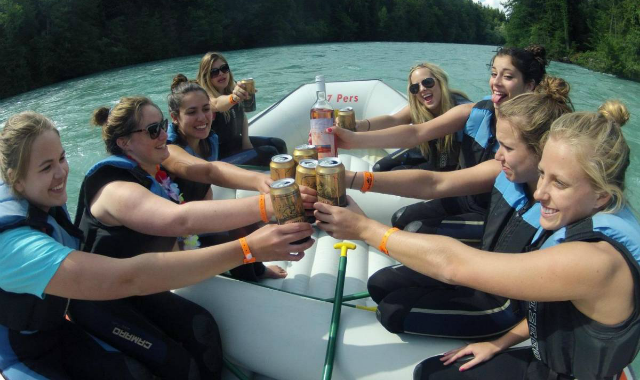 인터라켄 아레강 래프팅 체험