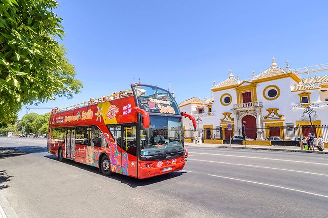 Seville City Sightseeing Hop-On Hop-Off Bus Tour (24/48 Hours)
