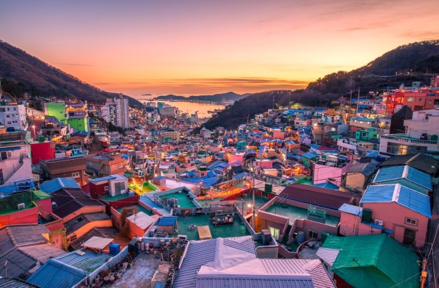 Busan One Day City Tour (Taejongdae + Gamcheon Culture Village + Songdo Skywalk + Haedong Yonggungsa Temple)