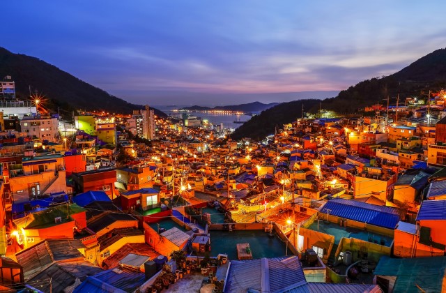 Busan One Day City Tour (Taejongdae + Gamcheon Culture Village + Songdo Skywalk + Haedong Yonggungsa Temple)