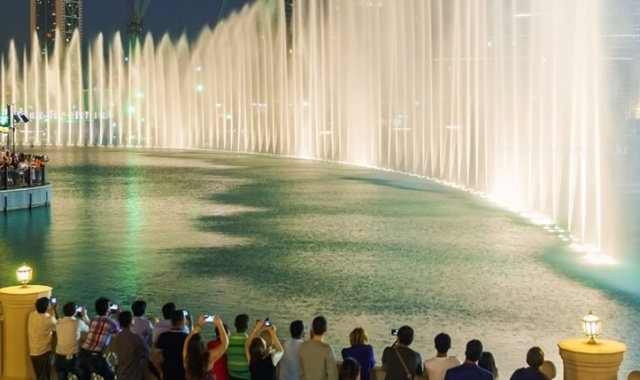 두바이 분수 쇼 레이크 라이드 (Lake Ride)