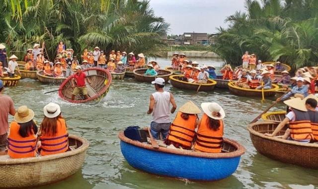 [단독] 호이안 바구니배 체험 & 올드타운 야경 (소원배/소원초) 단독 투어 + 미노스파 #체크아웃 #샤워실