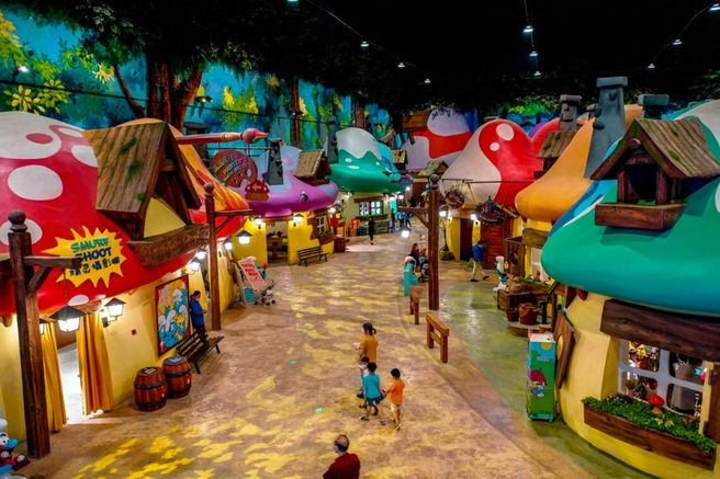 Shanghai Smurf Land Theme Park Ticket