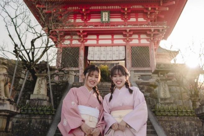 교토 '시키 사쿠라' 기모노 대여 & 사진 촬영