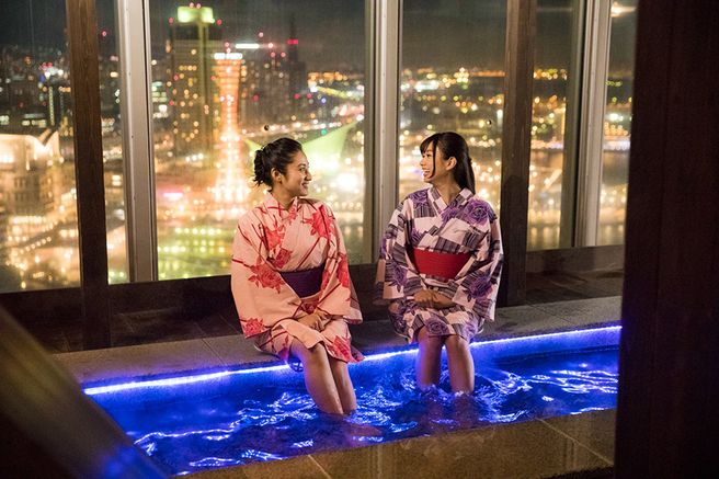 Kobe Harborland Onsen Manyo Club Ticket