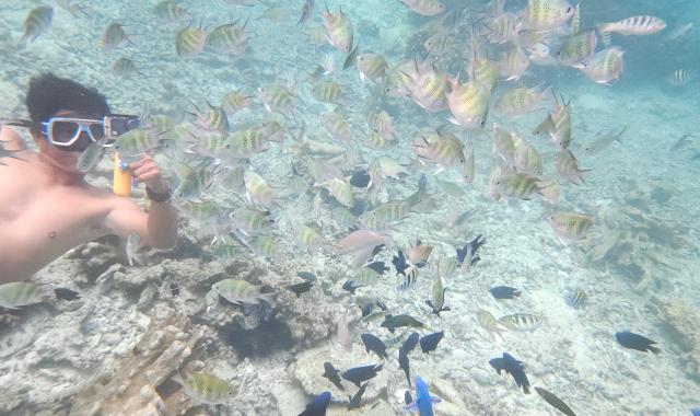 세부 올랑고섬 호핑투어 (줄낚시, 중식 포함)