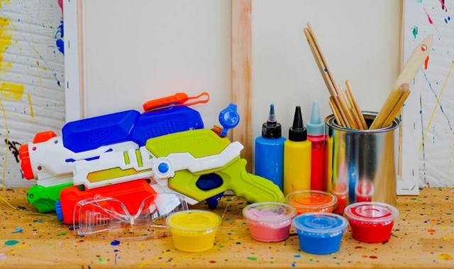 서울 성수 페인트래빗 액션페인팅 체험