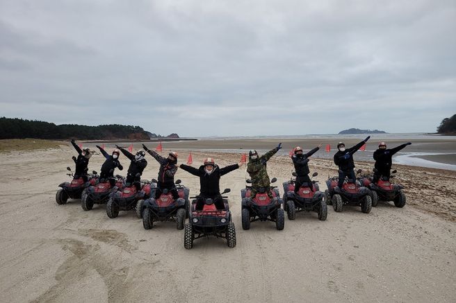 충남 태안 안면도 꽃지카트장 ATV & 고카트 체험