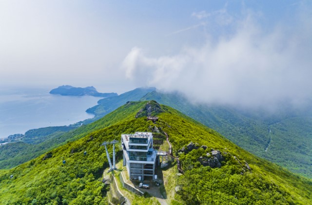 巨済外島 & 巨済パノラマケーブルカー & 風の丘一日バスツアー (釜山出発)
