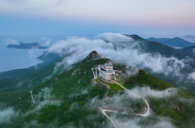 巨済外島 & 巨済パノラマケーブルカー & 風の丘一日バスツアー (釜山出発)
