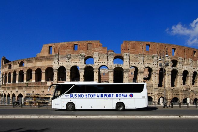 로마 피우미치노 공항 - 테르미니 역 버스 티켓 (편도/왕복)