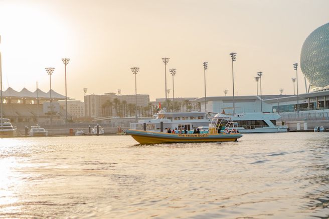 Abu Dhabi Yas Bay Speedboat Tour
