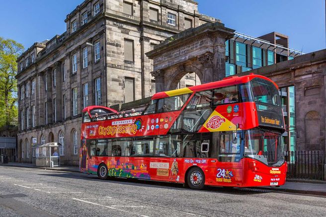 Edinburgh City Sightseeing Hop-On Hop-Off Bus Tour (24 Hours)