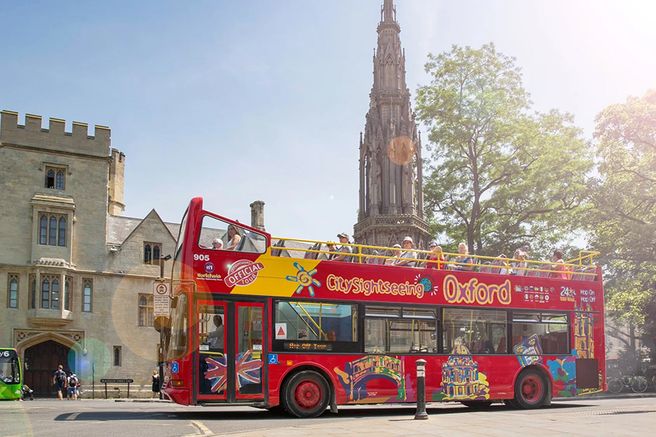Oxford City Sightseeing Hop-On Hop-Off Bus Tour (24/48 Hours)