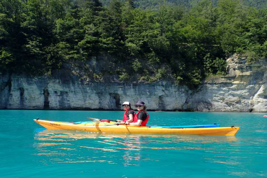 【夏】インターラーケン ブリエンツ湖 カヤックツアー
