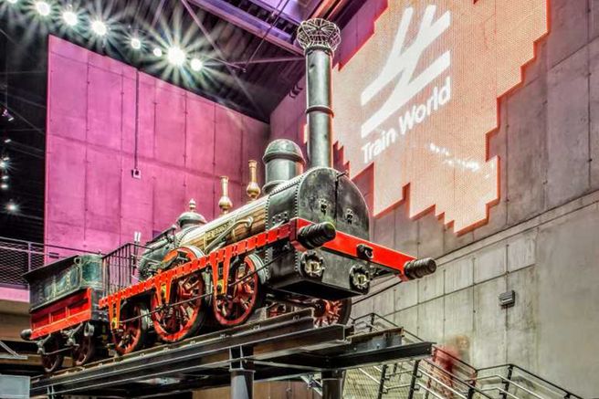 ブリュッセル鉄道博物館 入場チケット