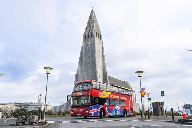 Reykjavik City Sightseeing City Tour Bus (24/48 Hours)