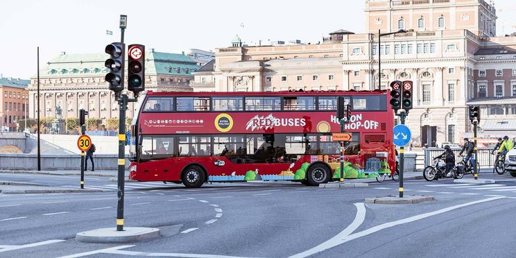 스톡홀름 레드 시티투어 버스