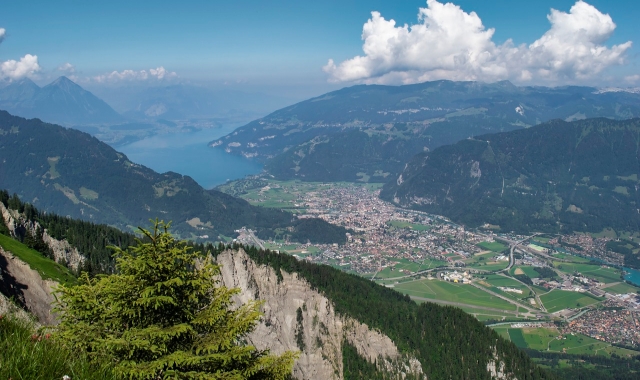 インターラーケン・シーニック軽飛行機ツアー