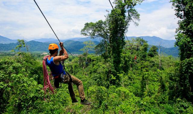 방비엥 액티비티 투어 (카약킹, 동굴튜빙, 짚라인, 블루라군 선택 가능)