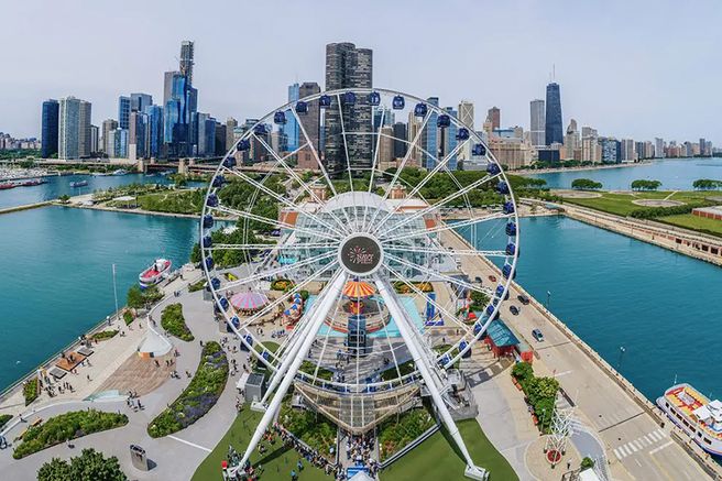 Chicago Navy Pier Centennial Wheel Ticket