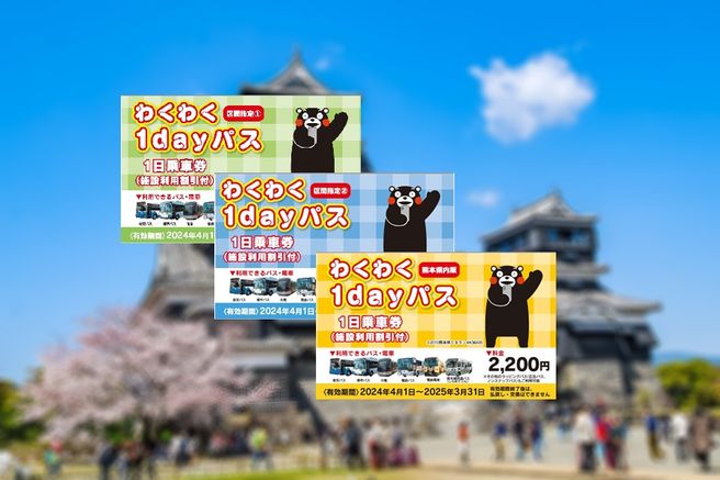 Kumamoto Wakuwaku One-Day Pass