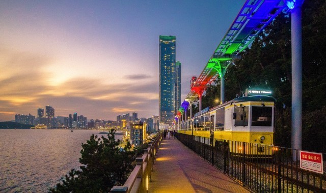 부산 해운대 블루라인파크 해변열차 탑승권